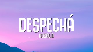 ROSALÍA - DESPECHÁ (Letra / Lyrics)