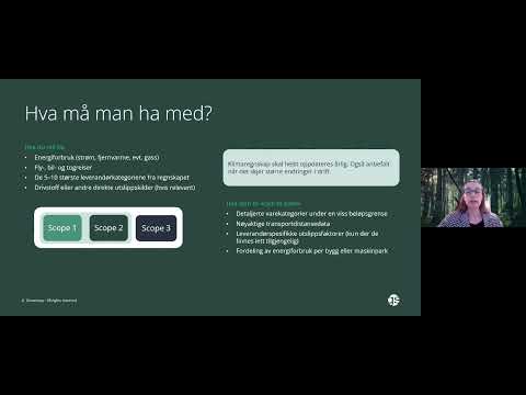Opptak fra webinar: Kom i gang med klimaregnskap – slik bruker du bærekraft som konkurransefortrinn