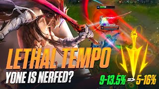 Getting EXPOSED by the LETHAL TEMPO nerfs 😳 | Dzukill