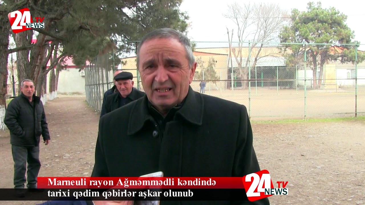 Marneuli rayon Ağməmmədli kəndində qədim qəbirlər aşkar olunub