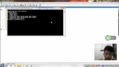 Tutorial pengolahan data nilai mahasiswa dengan C++