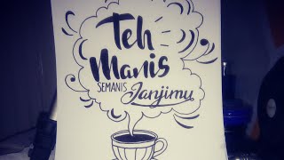 Tulisan ala kafe