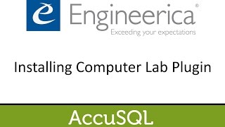 Installing Computer Lab Plugin for AccuSQL 2016