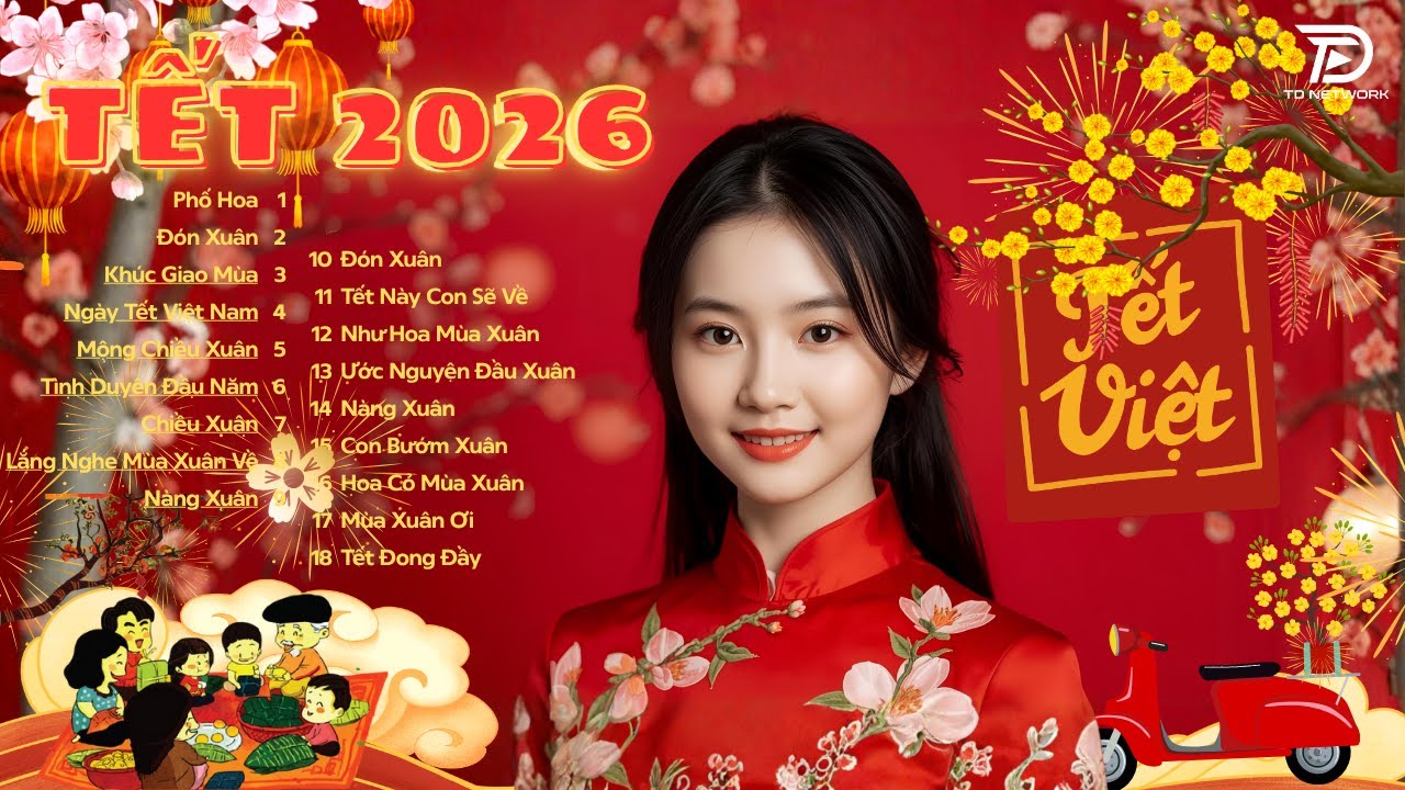 Phố Hoa, Đón Xuân, Khúc Giao Mùa - Nhạc Tết 2026 Remix - LK Nhạc Xuân Bính Ngọ - Tết Đến Rồi