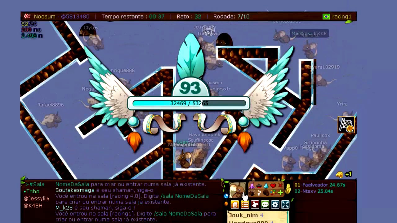 Transformice - Faelvoador 50k de firsts + burlas