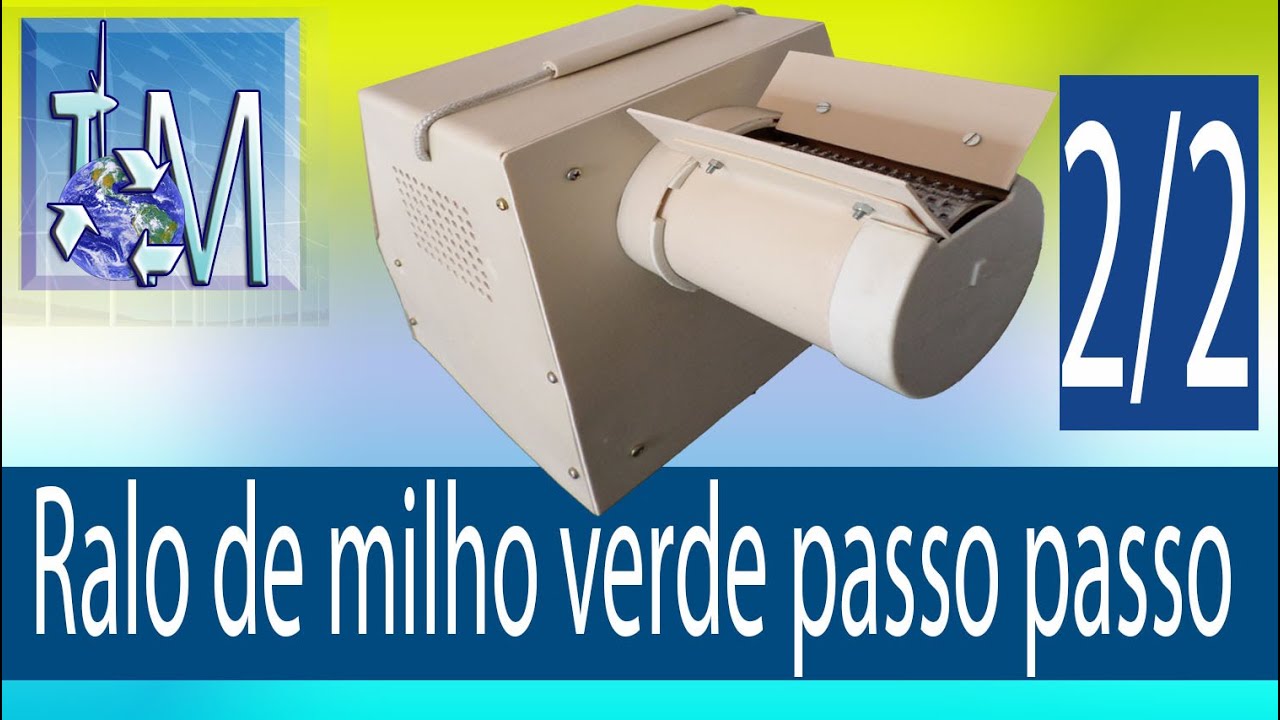 Ralo de milho verde passo a passo 2 de 2