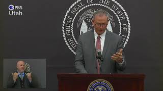 Unedited: Utah Governor, Health Officials Address Covid-19 Spike