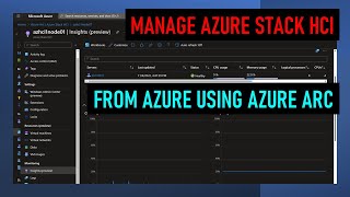 Manage Azure Arcenabled Azure Stack HCI from Azure ☁⚙