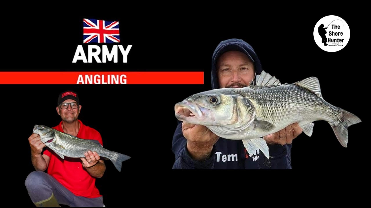 UK Beach Fishing, Southampton Waters, Squid, Bass The Army