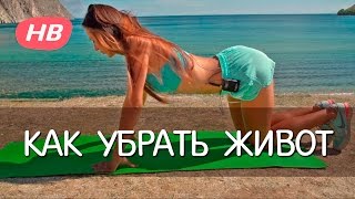 Как Убрать Живот? Упражнения на Пресс для Девушек. Елена Силка