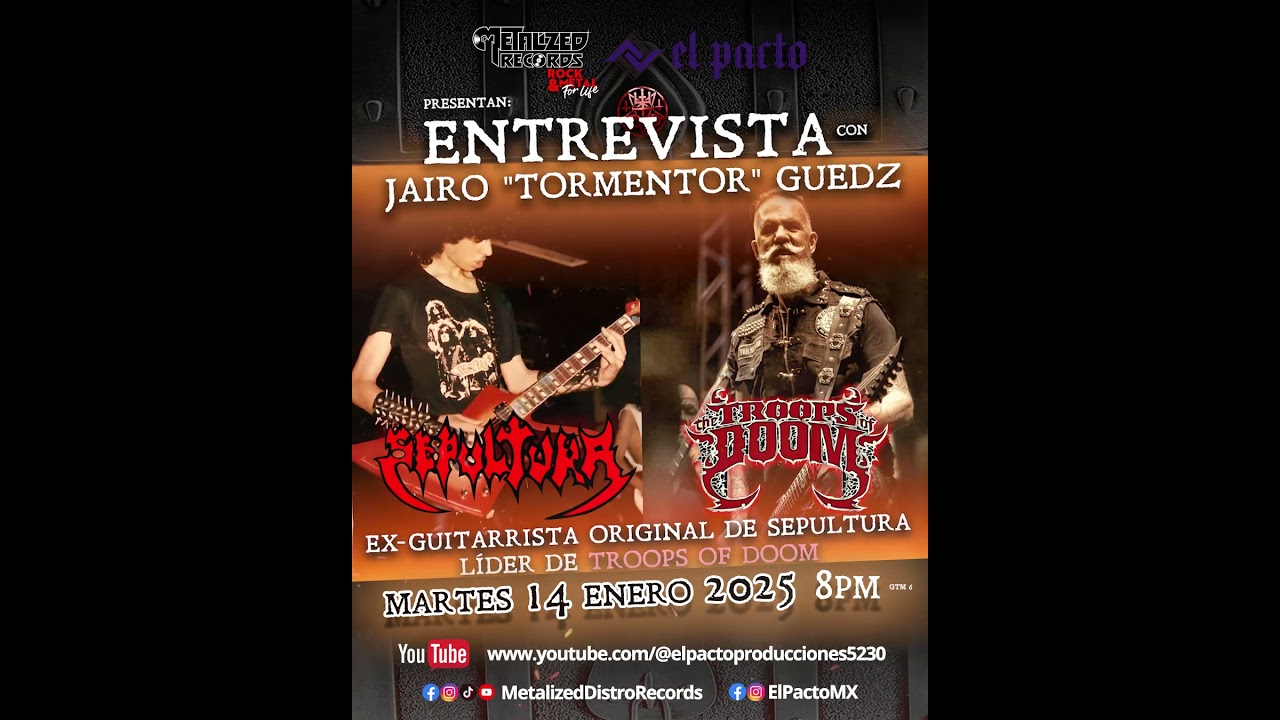 Entrevista exclusiva a JAIRO "TORMENTOR" GUEDZ 