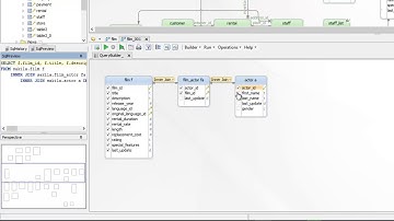 Database Visual Query Builder