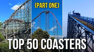 Top 50 Roller Coasters: Part One (2025)