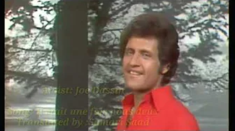 Joe Dassin "Il était une fois nous deux" ( English Translation ) مترجمة Joe Dassin "Il était une fois nous deux" ( English Translation ) مترجمة