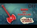 Tutorial do Baixo da Marceline- DIY HORA DE AVENTURA