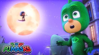 pj masks gekko in the night kids cartoon video animation for kids compilation