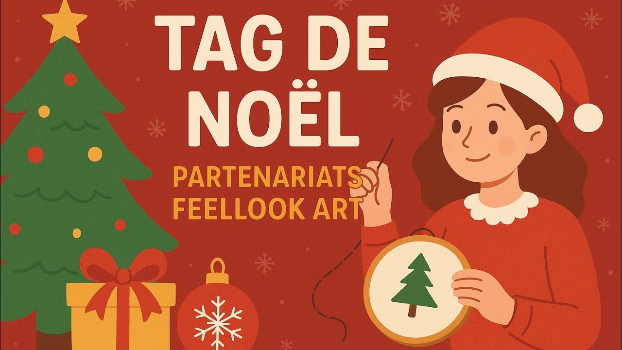 TAG de Noël 🎁 – Mes réponses + Partenariat @feelookart 