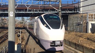 【ひたち】E657系 特急 ひたち@取手駅（通過）