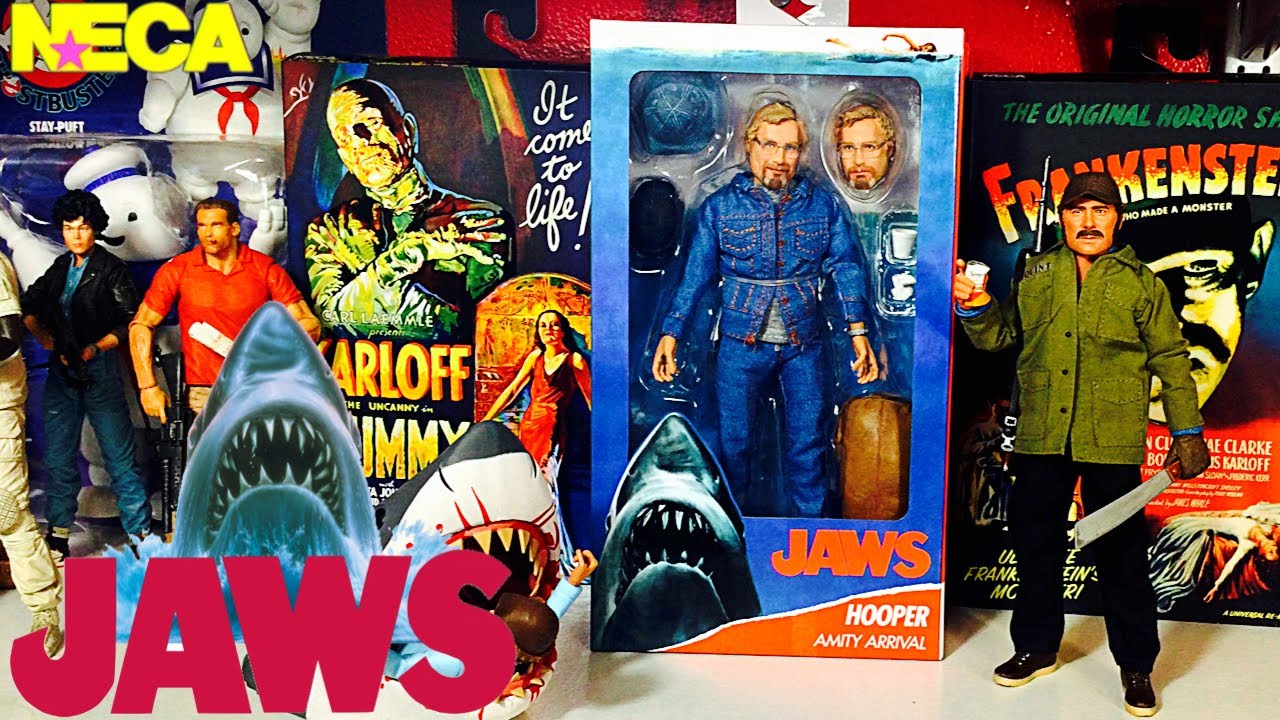 NECA TOYS JAWS HOOPER AMITY ARRIVAL REVIEW