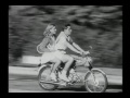 Classic honda bike moped cub commercial