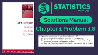Casella and  Berger Statistical Inference  Chapter 1 Problem 8 solution