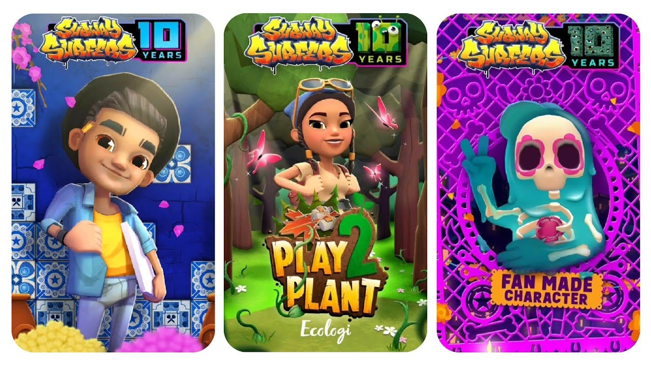 SUBWAY SURFERS VANCOUVER VS MEXICO VS MARRAKESH