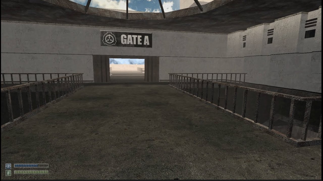 SCP CB: The Dark Confinement Mod Gate A Ending (v.1.0.3) - YouTube