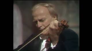 Yehudi Menuhin plays Bach Chaconne 1972, Gstaad