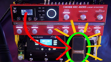 How To Control the Boss RC-600 ‘Loop’ Volume