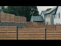 DuraPost Fencing On A New Build Development in Brecon, Wales