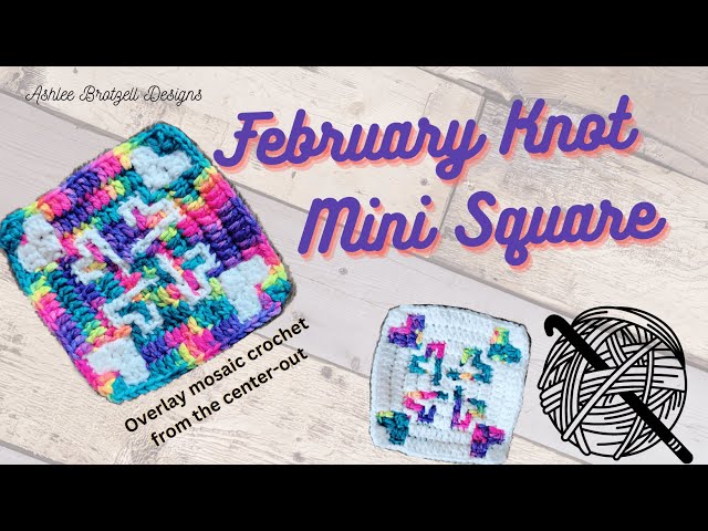 Heart Square - Overlay Mosaic Crochet Pattern