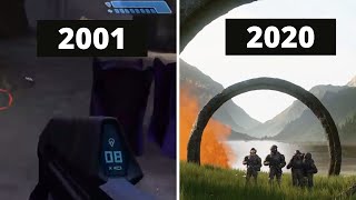 Halo Game Evolution 2001 - 2020