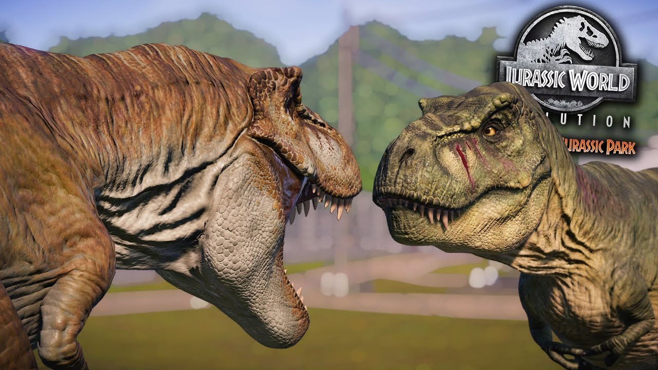 jurassic world evolution t rex