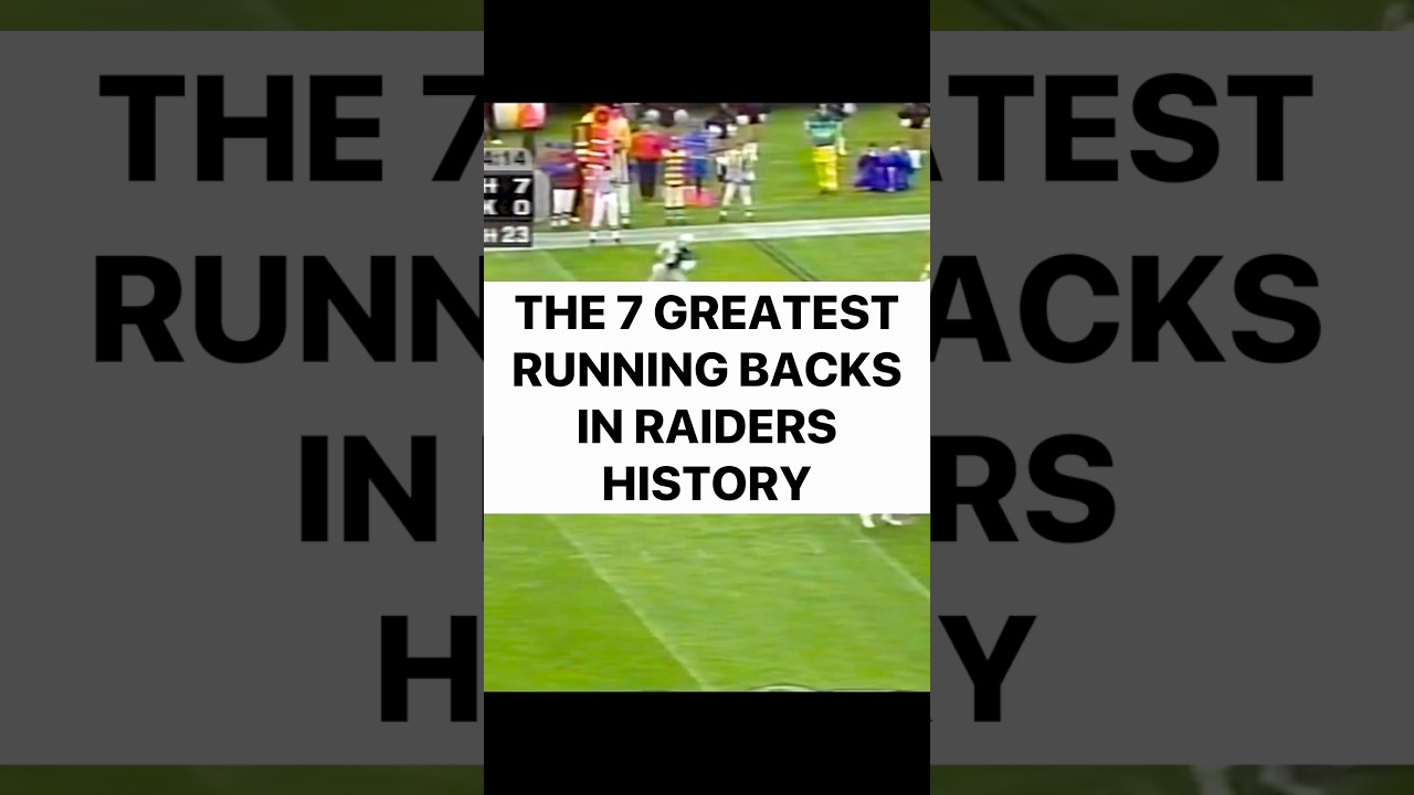 7 величайших раннинбеков в истории «Рейдерс» 