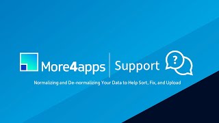 Normalizing and De-normalizing Your Data to Help Sort, Fix, and Upload