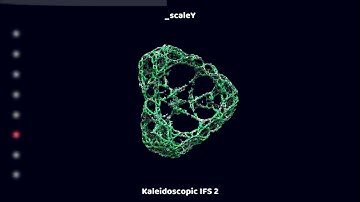 Kaleidoscopic IFS Fractal | Unity | Prototyping | Mobile