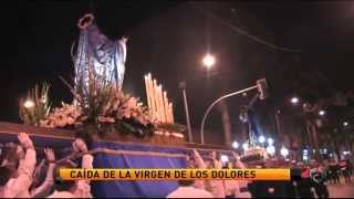 Caida de la Virgen-San Vicente del Raspeig - Throw in procession to Our Lady of Sorrows