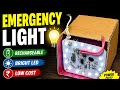 💡 Homemade Emergency Light DIY | Cardboard Box Project