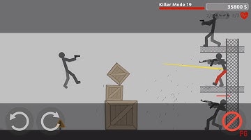 Stickman Backflip Killer 4 Part 12 Gun Levels Killer Mode / Android Gameplay HD
