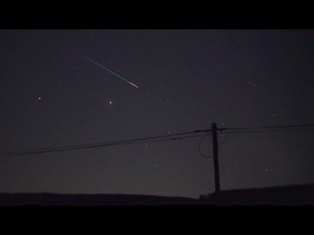 1 Min of Shooting Stars Live View | Perseid Meteor Shower 2020 class=