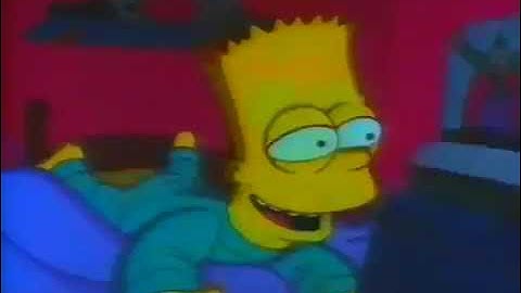 The Simpsons in Bart vs. the Space Mutants for NES Commercial (1991)