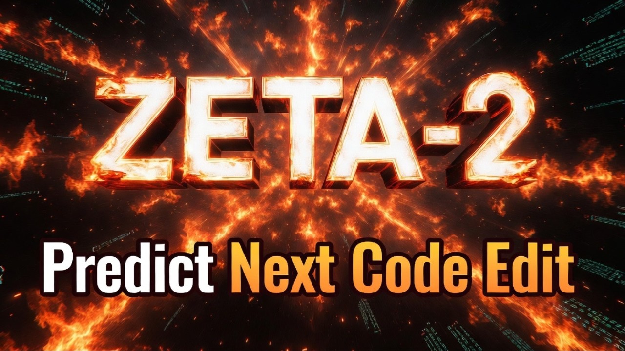 Run Zeta-2 Locally — AI That Predicts Your Next Code Edit