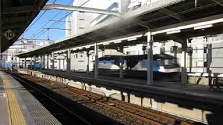 950レ／浜松駅1番線 EF210牽引 コンテナ＋ワム