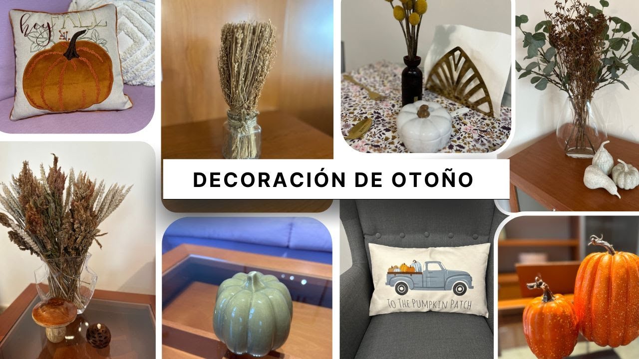 Decoración otoño 2023