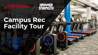 DePaul University Facility Showcase | “You Belong Here” | Life Fitness / Hammer Strength