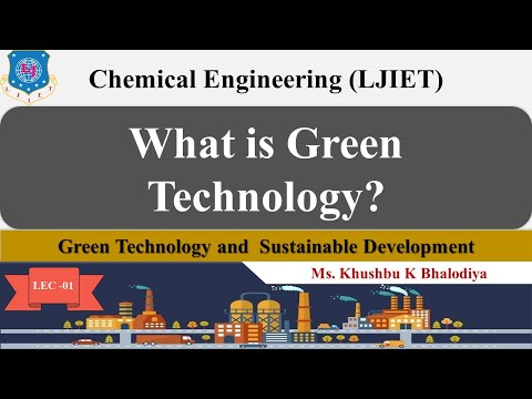 Video: Ano ang green technology education?
