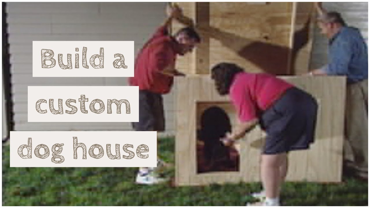 How to Build a Custom Insulated Dog House • Ron Hazelton