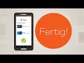 Bezahlen mit der „Deutsche Bank Mobile“-App - YouTube