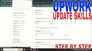 ✅  How To Update Skills On Upwork Profile 🔴