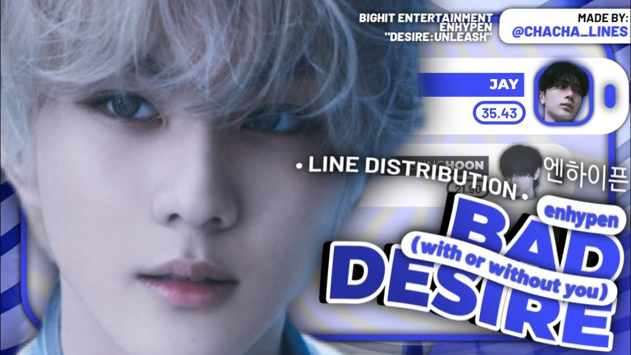 ENHYPEN (엔하이픈) - BAD DESIRE (WITH OR WITHOUT YOU) | LINE DISTRIBUTION